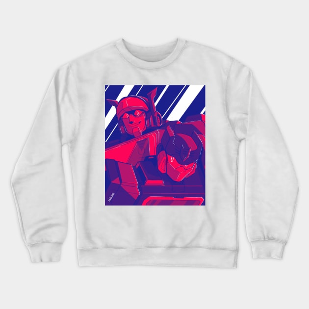 Blaster & Soundwave Crewneck Sweatshirt by Art-95